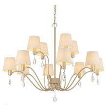 Elsfjord Crystal 12 Light Pendant